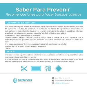 COVID-19 Preguntas frecuentes: Recomendaciones sobre barbijos