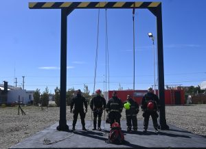 Se inauguró el Centro de Entrenamiento de Bomberos en Río Gallegos