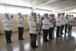 Alicia encabezó el acto central del Aniversario 137° de la Policía de Santa Cruz
