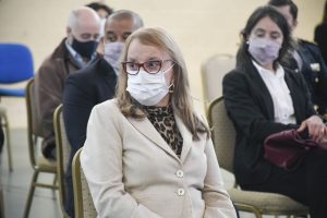 Alicia encabezó el acto central del Aniversario 137° de la Policía de Santa Cruz
