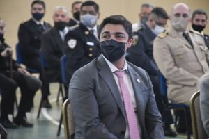 Alicia encabezó el acto central del Aniversario 137° de la Policía de Santa Cruz
