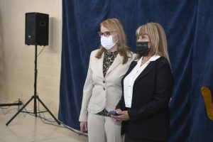 Alicia encabezó el acto central del Aniversario 137° de la Policía de Santa Cruz