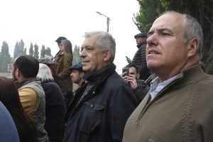Julián Domínguez y Javier de Urquiza dialogaron con productores locales