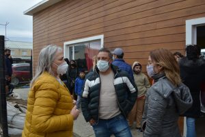 El Gobierno realizó una jornada de vacunación y recreación en el barrio 240 de Río Gallegos