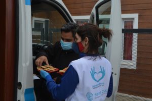 El Gobierno realizó una jornada de vacunación y recreación en el barrio 240 de Río Gallegos