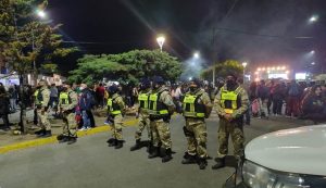 Exitoso dispositivo de seguridad durante el Aniversario de Caleta Olivia