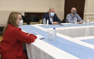 Alicia continúa reuniones con los intendentes para concretar plan de trabajo conjunto y territorial