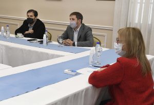 Alicia continúa reuniones con los intendentes para concretar plan de trabajo conjunto y territorial