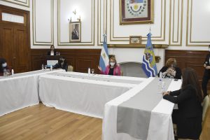 Alicia encabezó el acto por el Día Internacional de la Eliminación de la Violencia Contra la Mujer