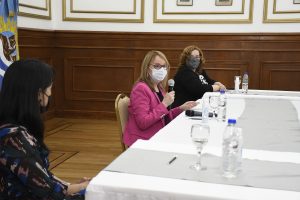 Alicia encabezó el acto por el Día Internacional de la Eliminación de la Violencia Contra la Mujer