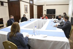 Alicia avanza en el trabajo de gestión del Ejecutivo articulando con los gobiernos locales