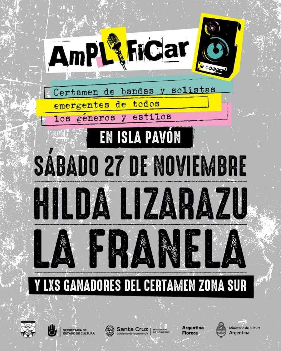#AmplificarSantaCruz: El certamen será acompañado por los entes provinciales