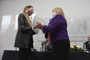 Alicia asistió al cierre de las II Jornada Provincial de Derecho Administrativo
