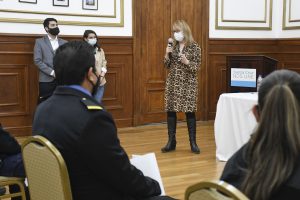 Alicia acompañó la capacitación de sensibilización en Atención Comunitaria con Perspectiva de Género