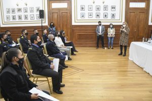 Alicia acompañó la capacitación de sensibilización en Atención Comunitaria con Perspectiva de Género