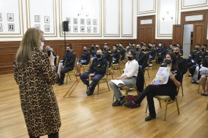 Alicia acompañó la capacitación de sensibilización en Atención Comunitaria con Perspectiva de Género