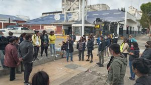 Familias del barrio Jardín de Rio Gallegos reciben la visita del operativo “Cuidemos el agua”