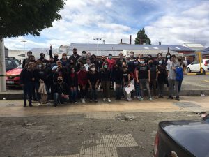 Familias del barrio Jardín de Rio Gallegos reciben la visita del operativo “Cuidemos el agua”