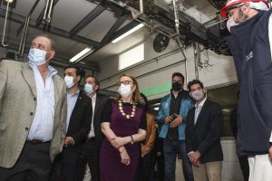 Alicia participó de la inauguración de las plantas de tratamiento de efluentes en Río Gallegos