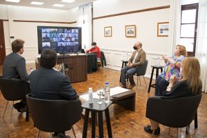 El Gobierno participó de la presentación de un centro de investigación en el Parque Nacional Los Glaciares