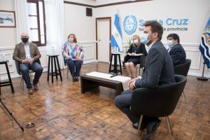El Gobierno participó de la presentación de un centro de investigación en el Parque Nacional Los Glaciares