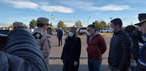 Alicia agradeció a las fuerzas de seguridad por el trabajo que hacen para cuidarnos