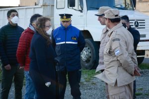 Alicia agradeció a las fuerzas de seguridad por el trabajo que hacen para cuidarnos