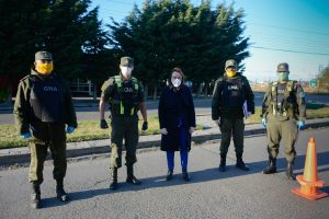 Alicia agradeció a las fuerzas de seguridad por el trabajo que hacen para cuidarnos