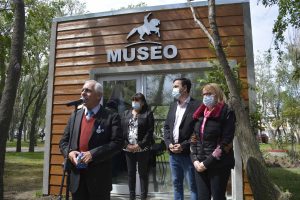 Alicia participó de la inauguración de la remodelación de la Plaza San Martín de Río Gallegos