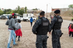 La Policía de Santa Cruz continúa con el despliegue de seguridad en Puerto Deseado