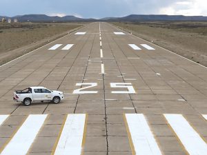 Finalizaron trabajo de señalización en el Aeropuerto de San Julián