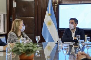 Alicia abordó la agenda ambiental de Santa Cruz junto al ministro de Ambiente de la Nación