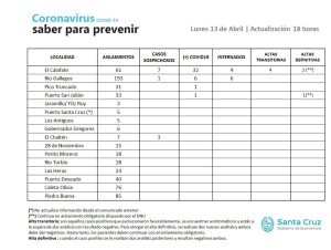 Saber para prevenir | Lunes 13 de abril | Actualización 18 horas