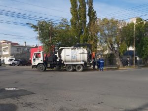 Servicios Públicos continúa con tareas de saneamiento