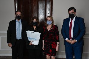 Alicia recibió a autoridades de AFIP para avanzar en acciones de modernización del Estado