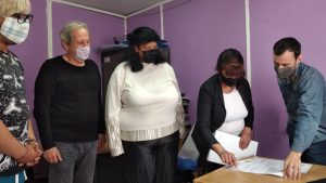 Se hizo entrega de la matrícula a la cooperativa de trabajo “Abriendo Caminos”