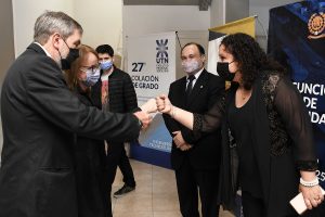 Alicia participó del acto de asunción de las autoridades de UTN Facultad Regional Santa Cruz
