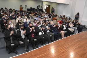 Alicia participó del acto de asunción de las autoridades de UTN Facultad Regional Santa Cruz