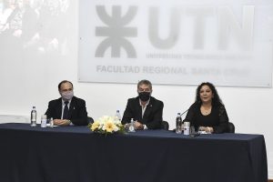 Alicia participó del acto de asunción de las autoridades de UTN Facultad Regional Santa Cruz