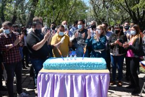 Alicia participó del acto de inauguración del 136º Paseo Aniversario de Río Gallegos