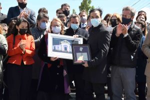 Alicia encabezó los actos en el marco del 136° aniversario de Río Gallegos