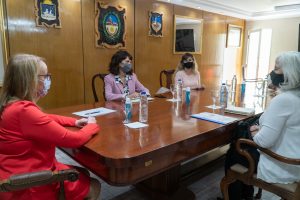Alicia recibió a la presidenta de la Cámara Mujeres Patagonia Sur