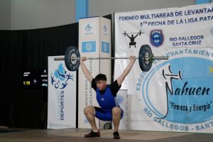 Tres campeones de Santa Cruz en el cierre de la Liga Patagónica de Levantamiento de Pesas