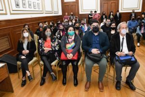 Alicia encabezó el acto de entrega de equipamiento a emprendedorxs de la Economía Social