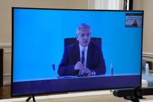 Alicia participó de la convocatoria federal por la reestructuración del acuerdo con el FMI