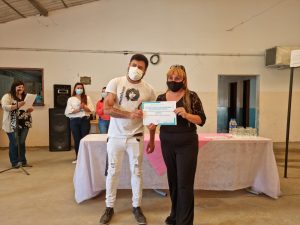 El Gobierno entregó fortalecimientos a emprendedorxs de Caleta Olivia