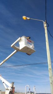 Continúa el mantenimiento de la red eléctrica