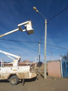 Continúa el mantenimiento de la red eléctrica