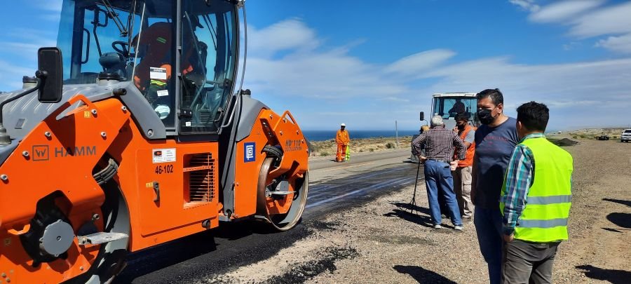 Gómez Bull: "Alicia nos pidió que agotemos los recursos para repavimentar la Autovía Caleta Olivia- Comodoro Rivadavia"