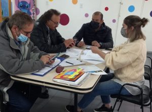 Coordinan acciones para la remodelación del Centro de Desarrollo Infantil Manuelita de Río Gallegos